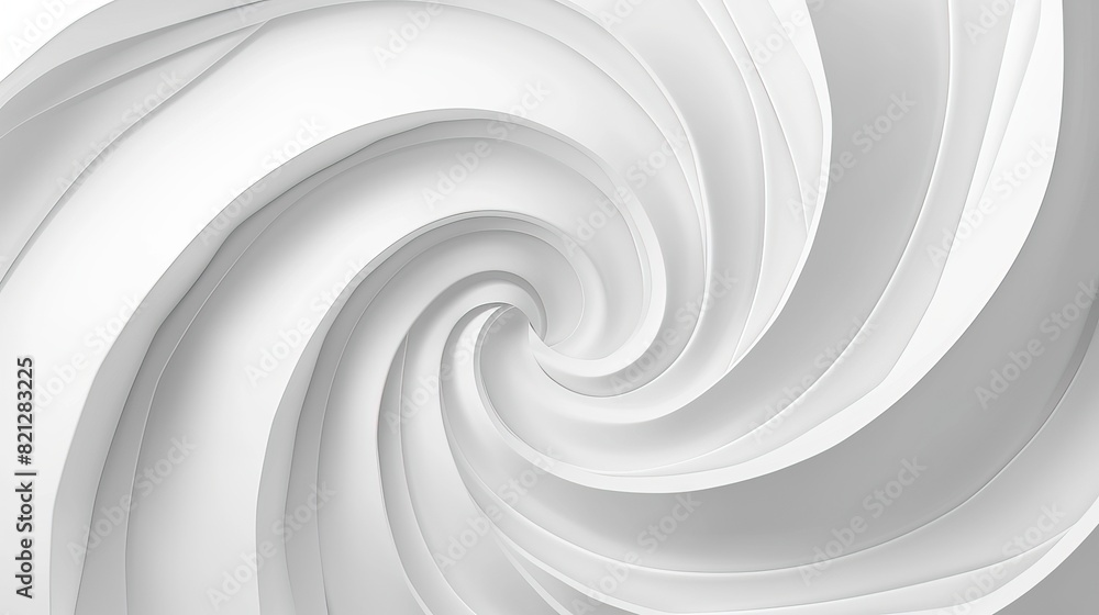 Swirling white spiral abstract background Swirling white spiral abstract background