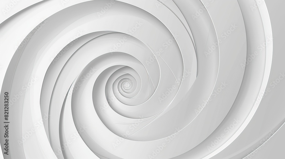 Abstract white swirl spiral design backdrop Abstract white swirl spiral design backdrop