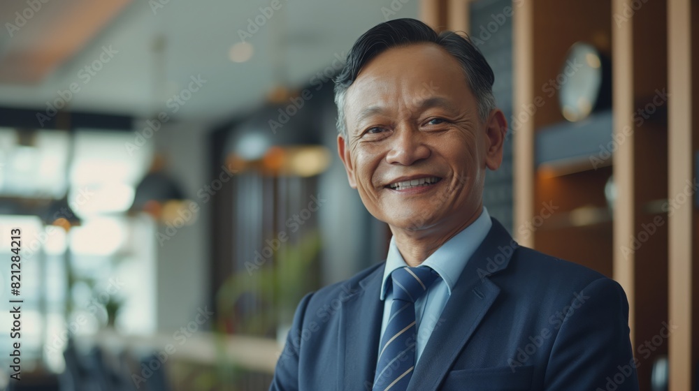 Confident Asian Businessman in Modern Office Setting - Professional Portrait for Corporate Presentations and Marketing Material Confident Asian Businessman in Modern Office Setting - Professional Portrait for Corporate Presentations and Marketing Material