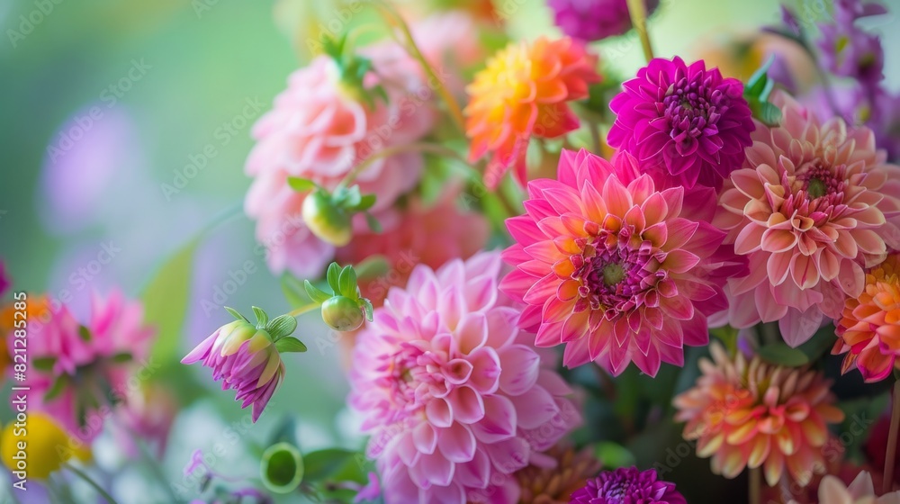 the freshness and vitality of summer flowers. generative ai the freshness and vitality of summer flowers. generative ai