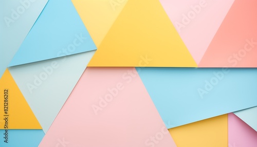 abstract  yellow pink blue colorful pastel background