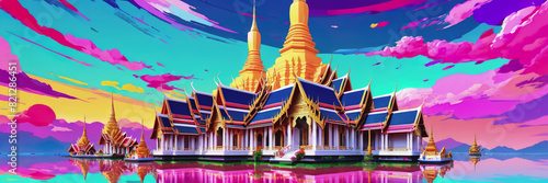 Wallpaper Mural the nature of Thailand. fabulous Thailand. the sights of Thailand. historical sites of Thailand Torontodigital.ca