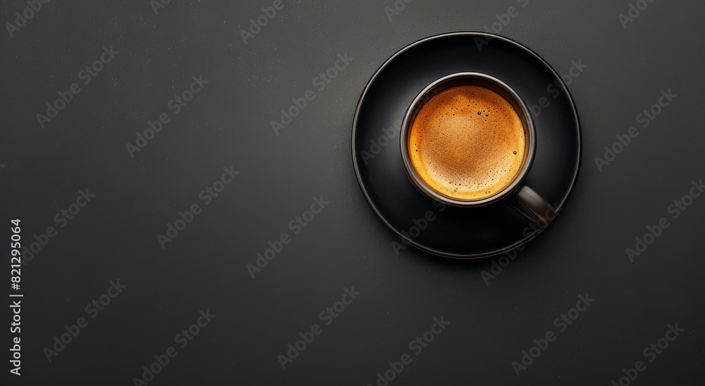 A Cup of Coffee on a Saucer