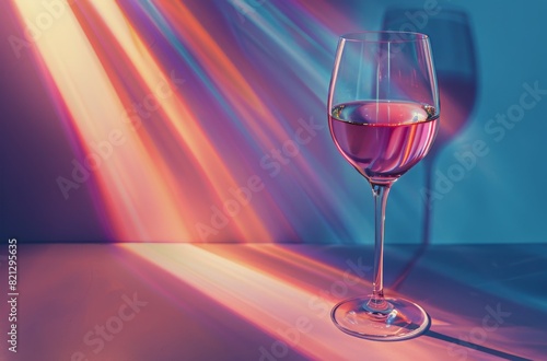 Glass of Wine on Table