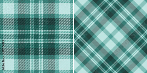 Seamless check tartan of textile background texture with a fabric pattern vector plaid.
