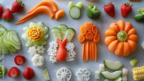 Shaped food for kids