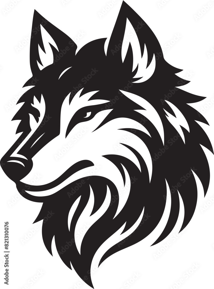 Fototapeta premium wolf vector illustration