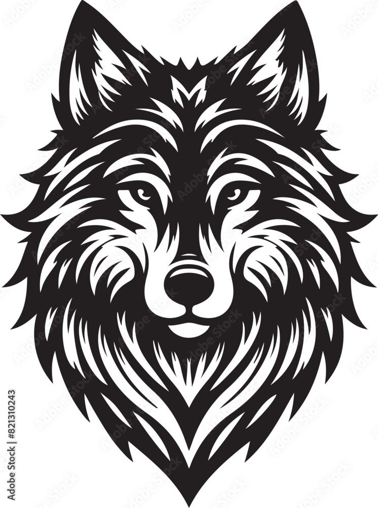 Fototapeta premium wolf vector illustration