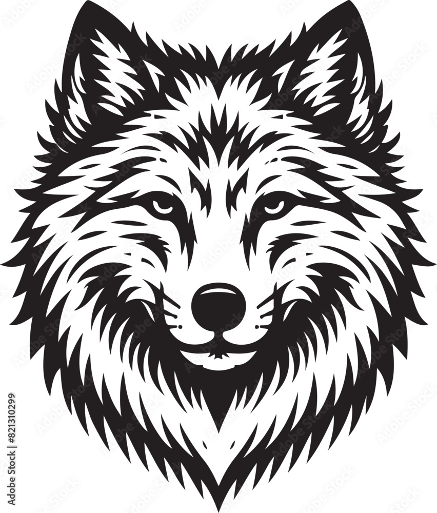 Fototapeta premium wolf vector illustration