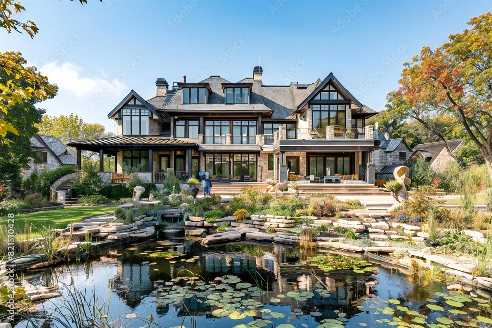 Twilight Oasis: A Majestic Home Twilight Oasis: A Majestic Home