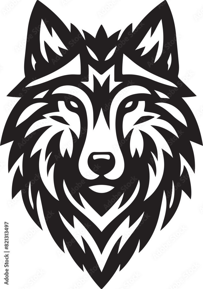 Fototapeta premium wolf vector illustration