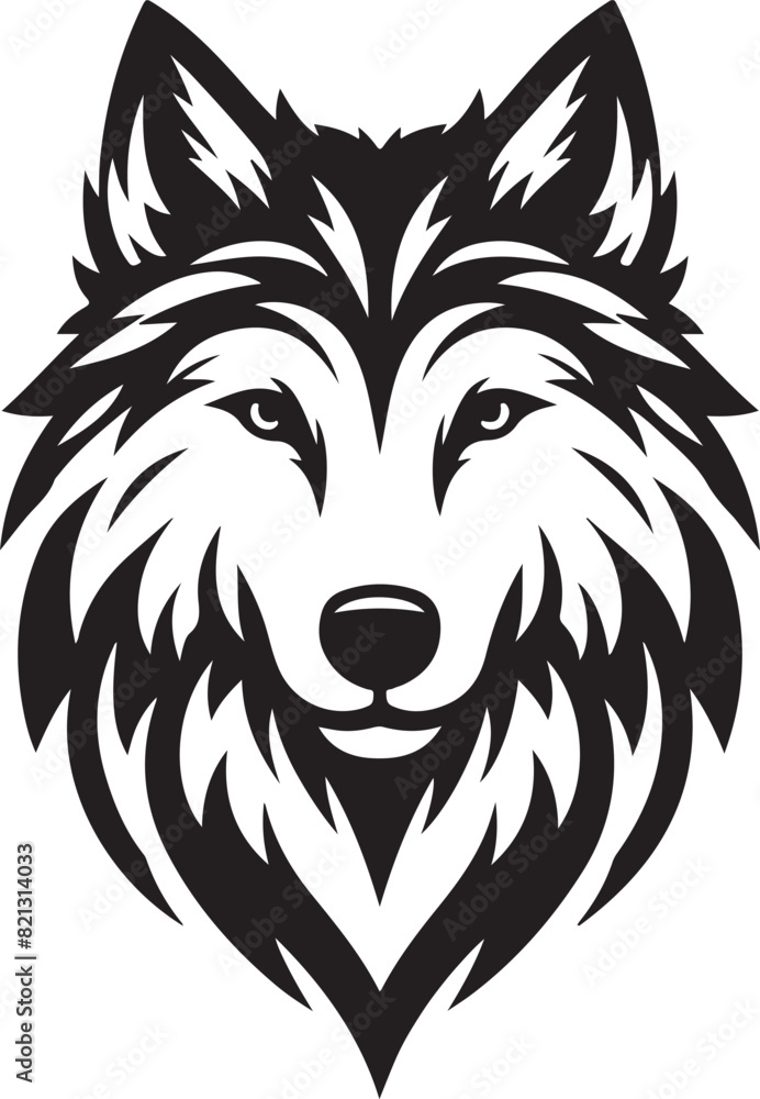 Fototapeta premium wolf vector illustration