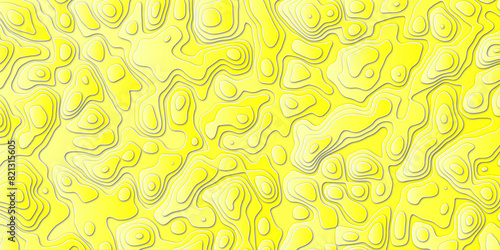 Wavy Line Art Creating a Sense of Natural Landscape

