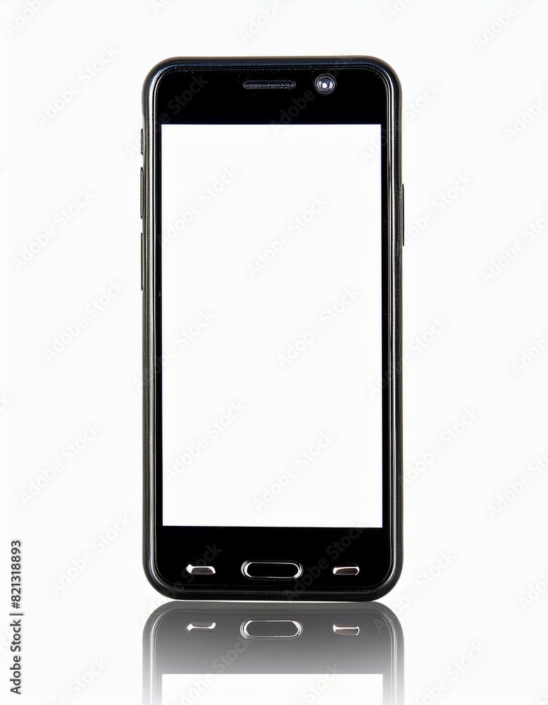 Telefono movil con pantalla en blanco para recurso grafico. Concepto de tecnologia 3g,4g Telefono movil con pantalla en blanco para recurso grafico. Concepto de tecnologia 3g,4g