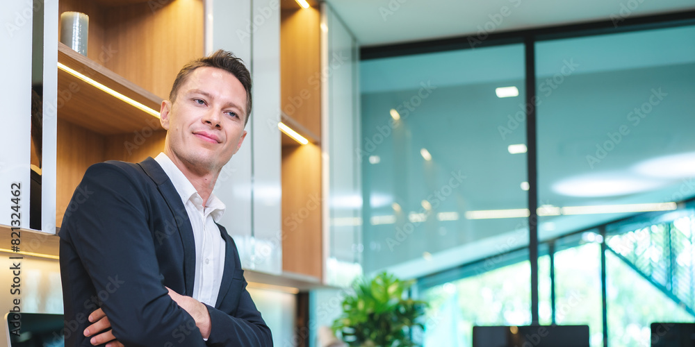 custom made wallpaper toronto digitalAsian businessman present start up project to expert investor, Teamwork group of multicultural business team solving problems, discussing business idea with skyscraper at modern business lounge