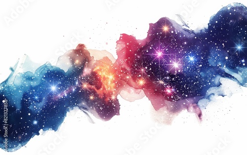 Elegant constellation-themed invitation featuring star patterns in rebeccapurple, darkslateblue, and tomato colors. Perfect for event planning and decor.