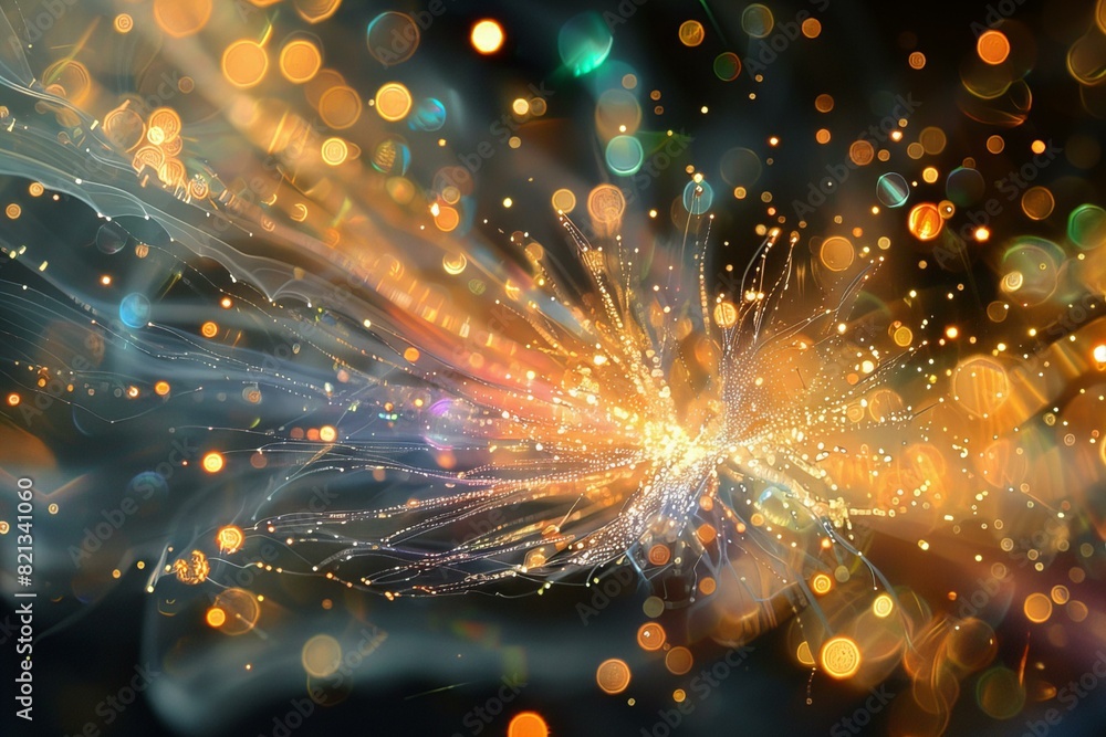 Abstract Light Burst Abstract Light Burst