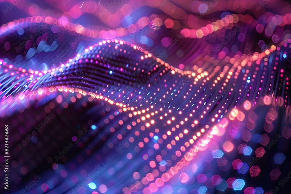 Abstract Digital Wave Background Abstract Digital Wave Background