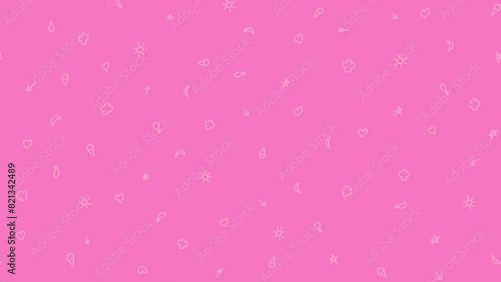 Simple animating background with Calming Rhythms Simple animating background with Calming Rhythms