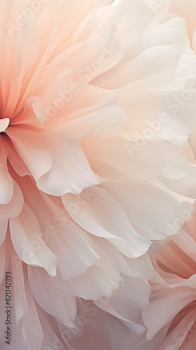 An abstract background with delicate, petal textures. © Graphics Bar