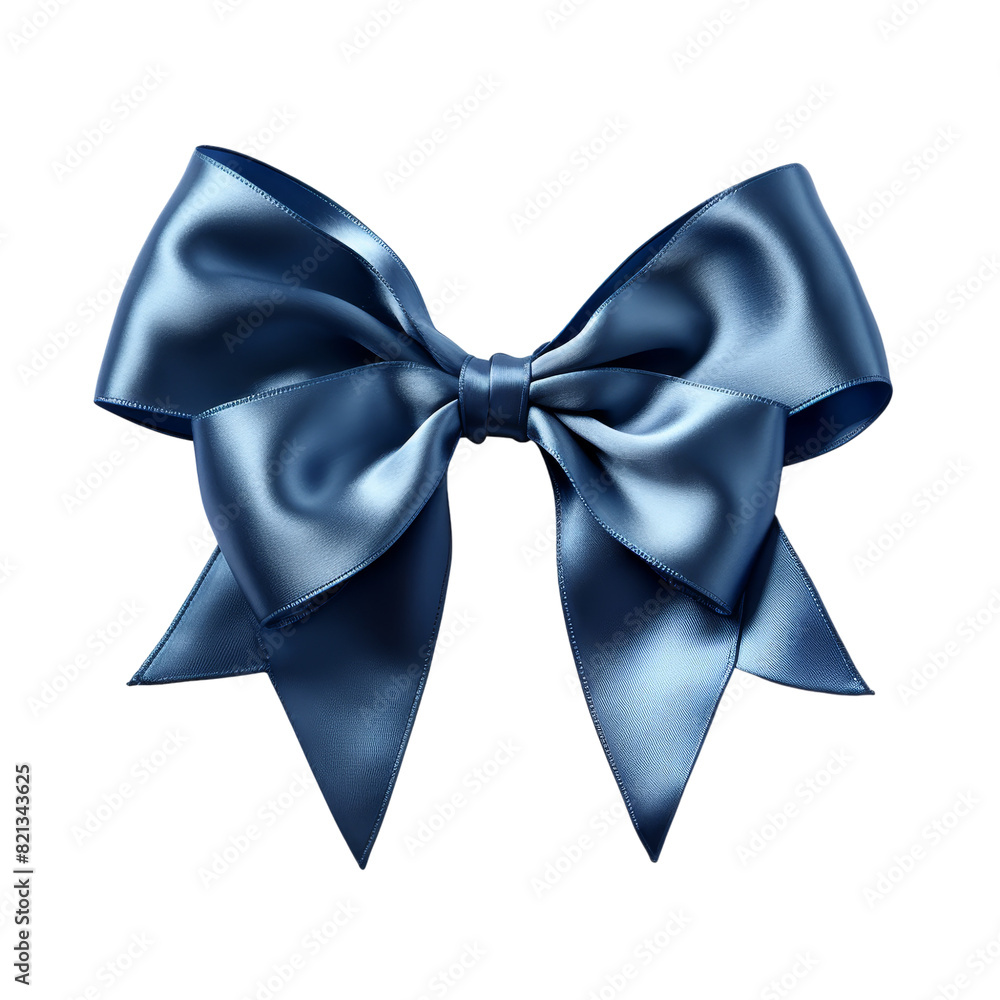 Blue ribbon bow Blue ribbon bow