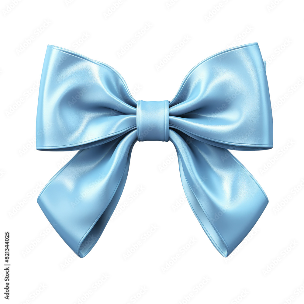 Blue ribbon bow Blue ribbon bow
