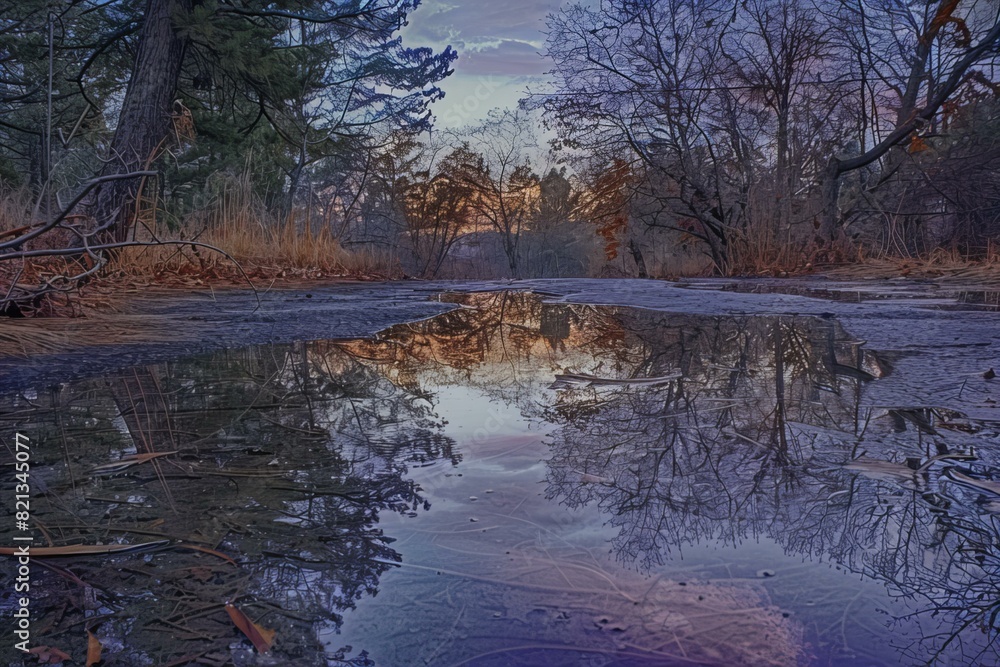 Winter Forest Scene Winter Forest Scene