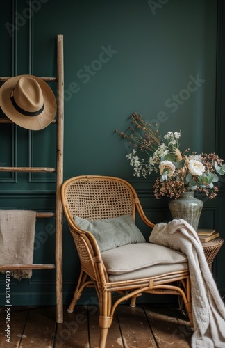 Room With Chair and Ladder