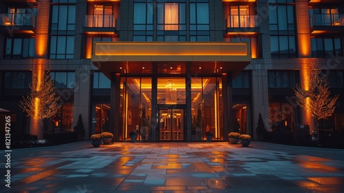 Couple Standing Outside Building