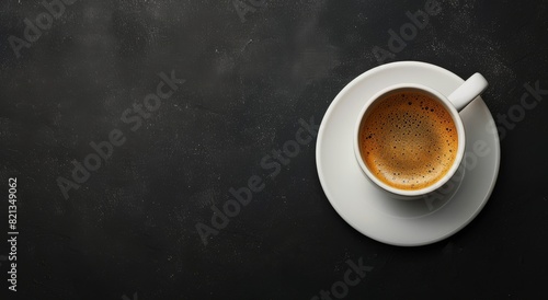 Cup of Coffee on Saucer