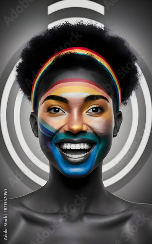 A pride girl