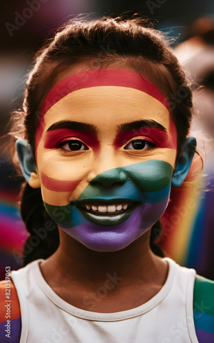 A pride girl