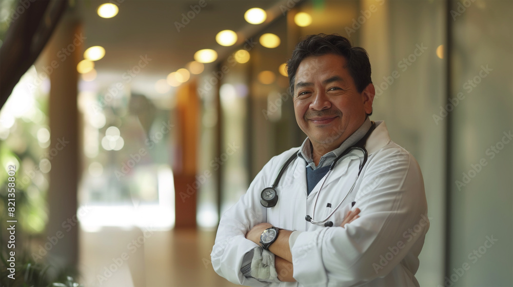 Portrait of a smiling doctor