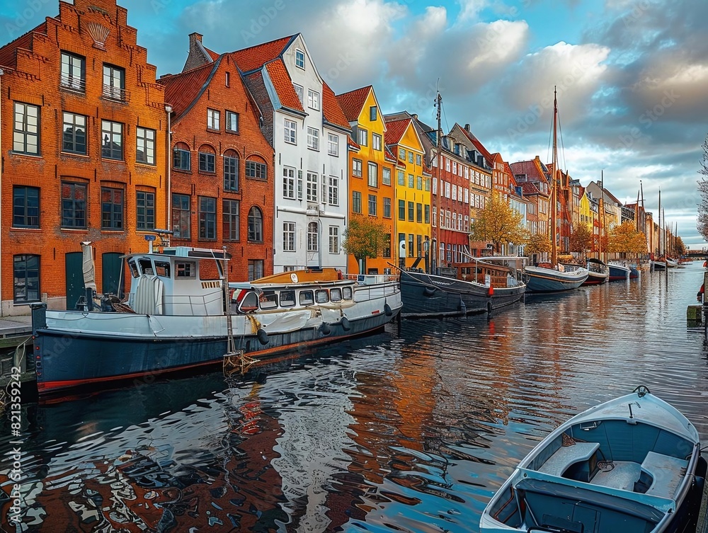 Fototapeta premium Copenhagen, Denmark