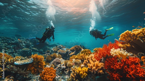 Group of People Swimming in the Ocean