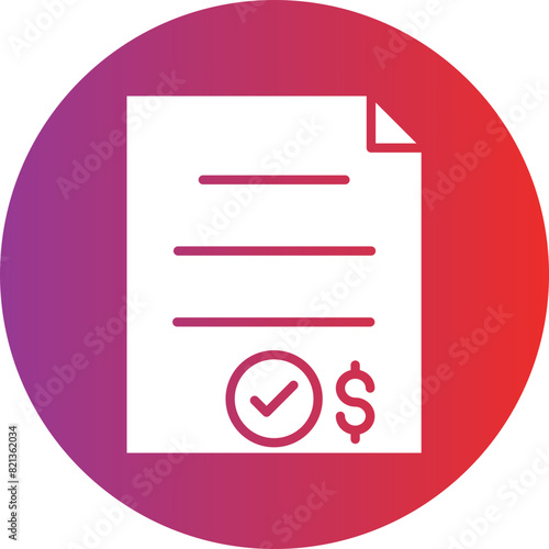 Loan application Icon style