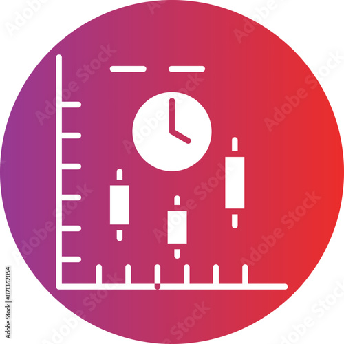 Futures market Icon style