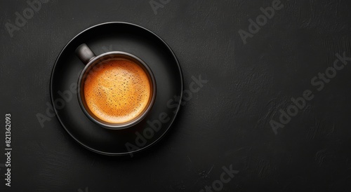 A Cup of Coffee on a Saucer