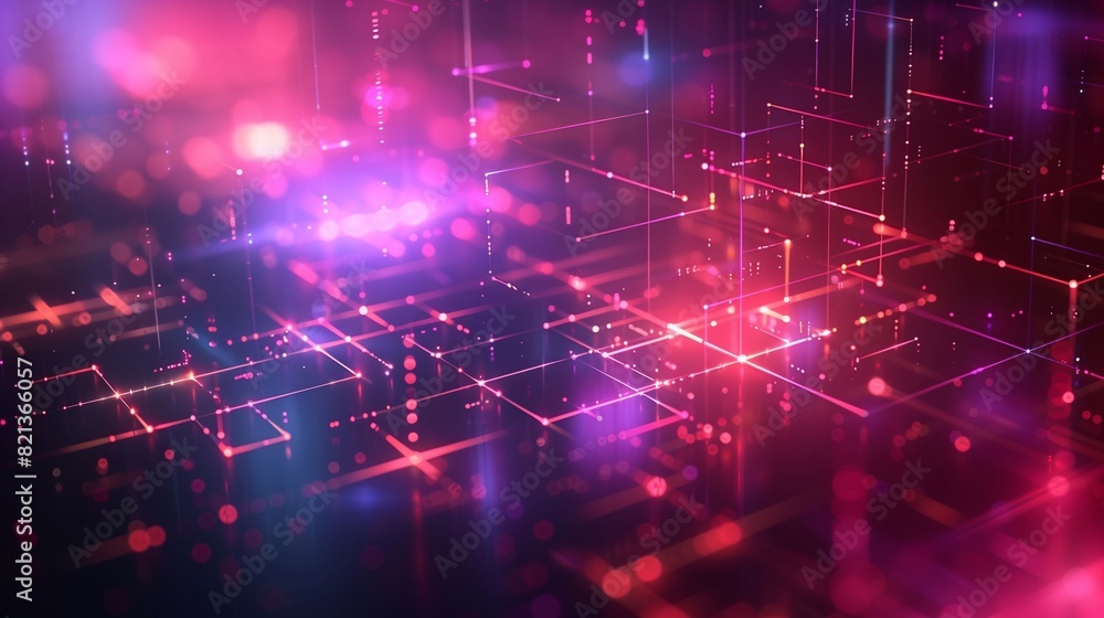 Obraz premium abstract high tech background. Generative ai