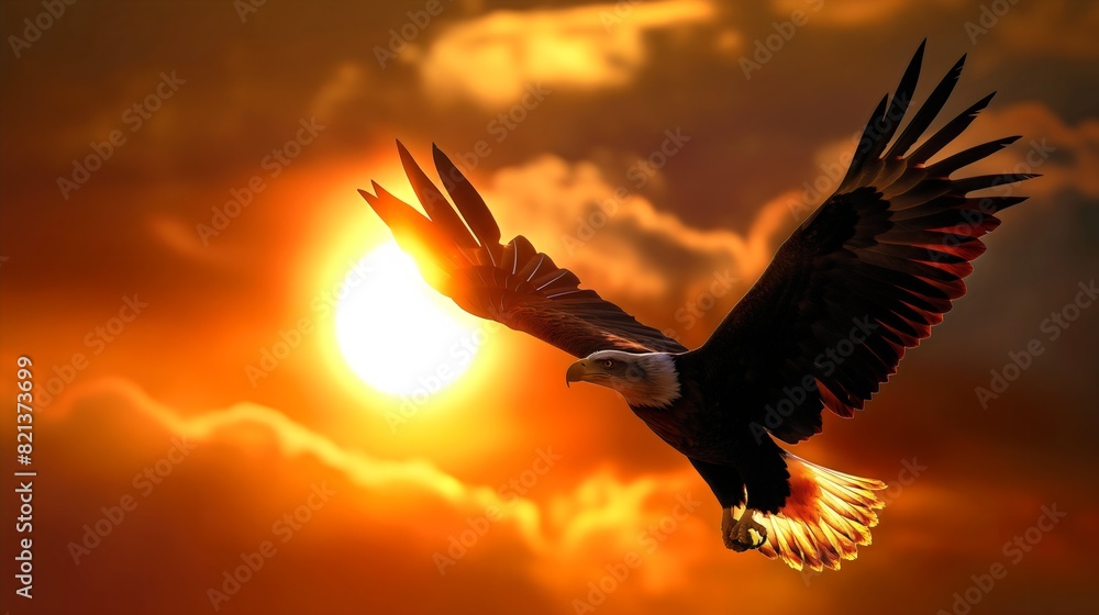Obraz premium eagle in the sky