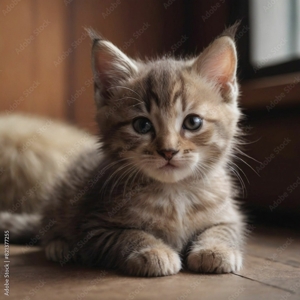 Obraz premium Cute Little Kitten