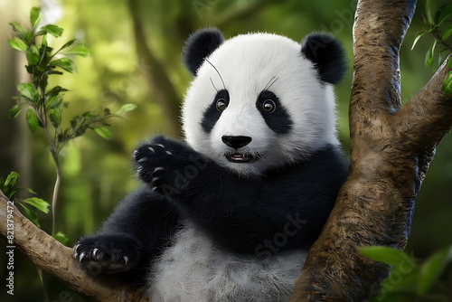 giant panda bear photo