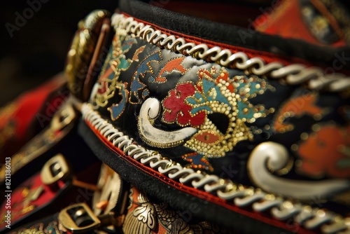 Exquisite Traditional Boxing Tournament Ceremonial Belt with Artisan Craftsmanship