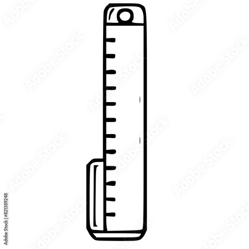 thermometer or ruler
