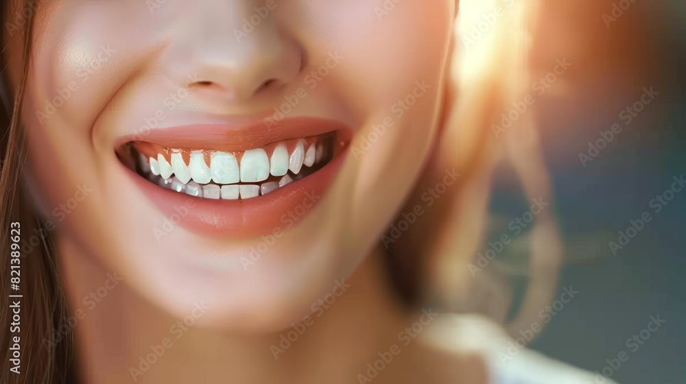 Close-up dental woman. Close-up dental woman.