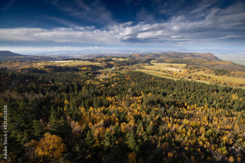 Obraz premium The Stołowe Mountains
