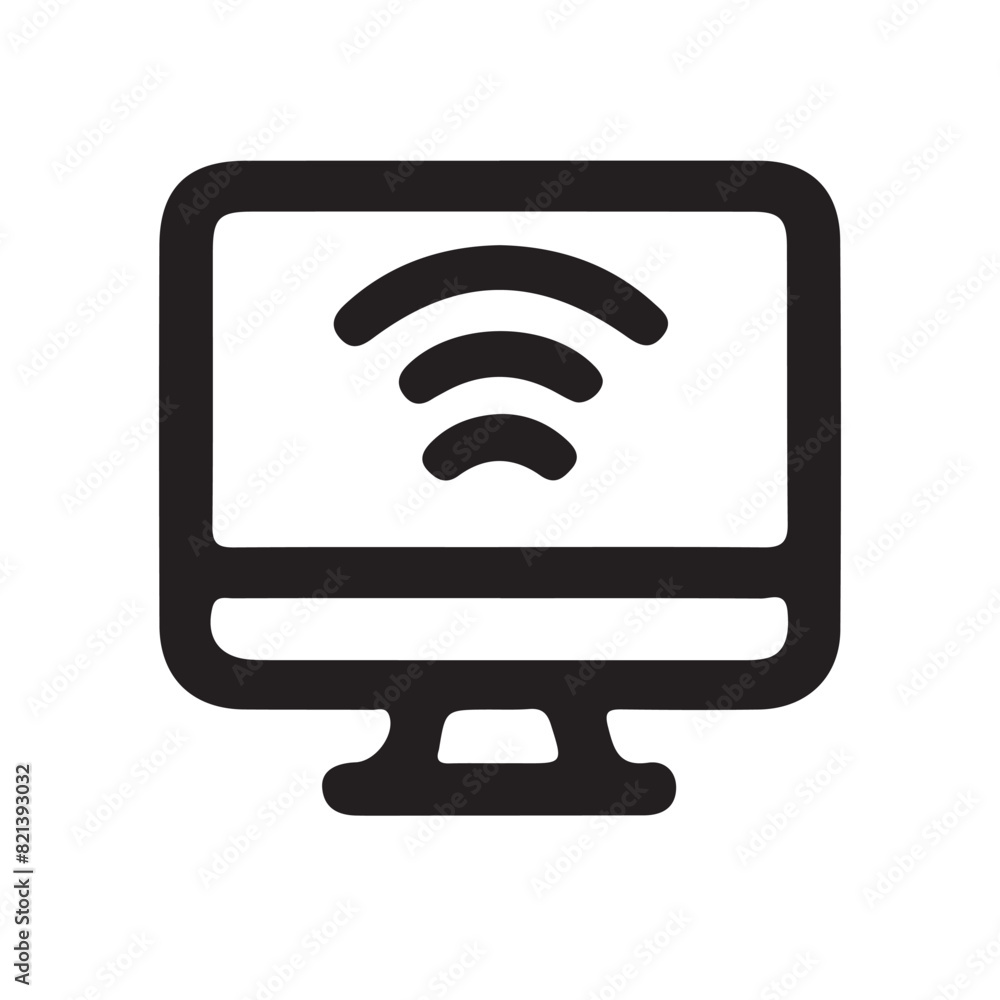 Computer icon vector