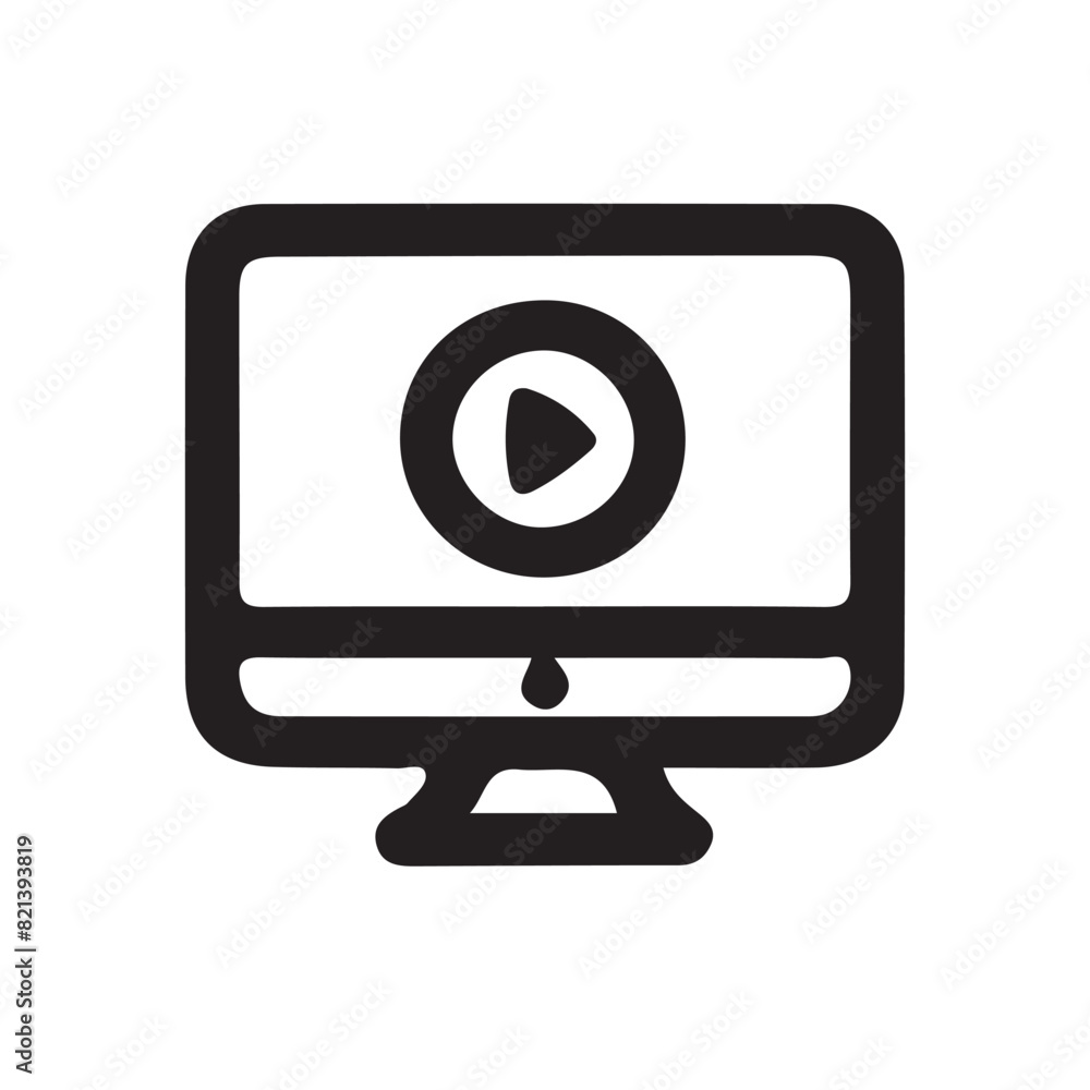 Computer icon vector Computer icon vector