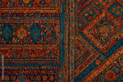 traditional thai style fabric