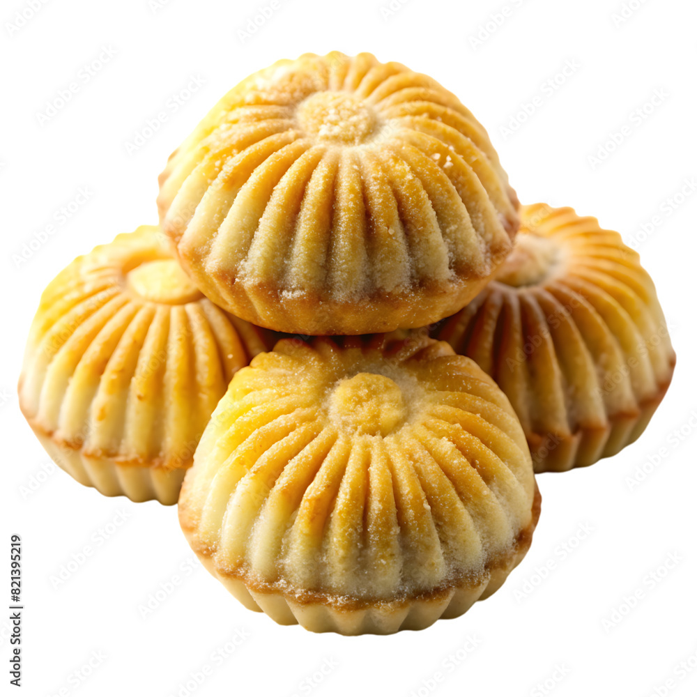 Maamoul on a white background Maamoul on a white background